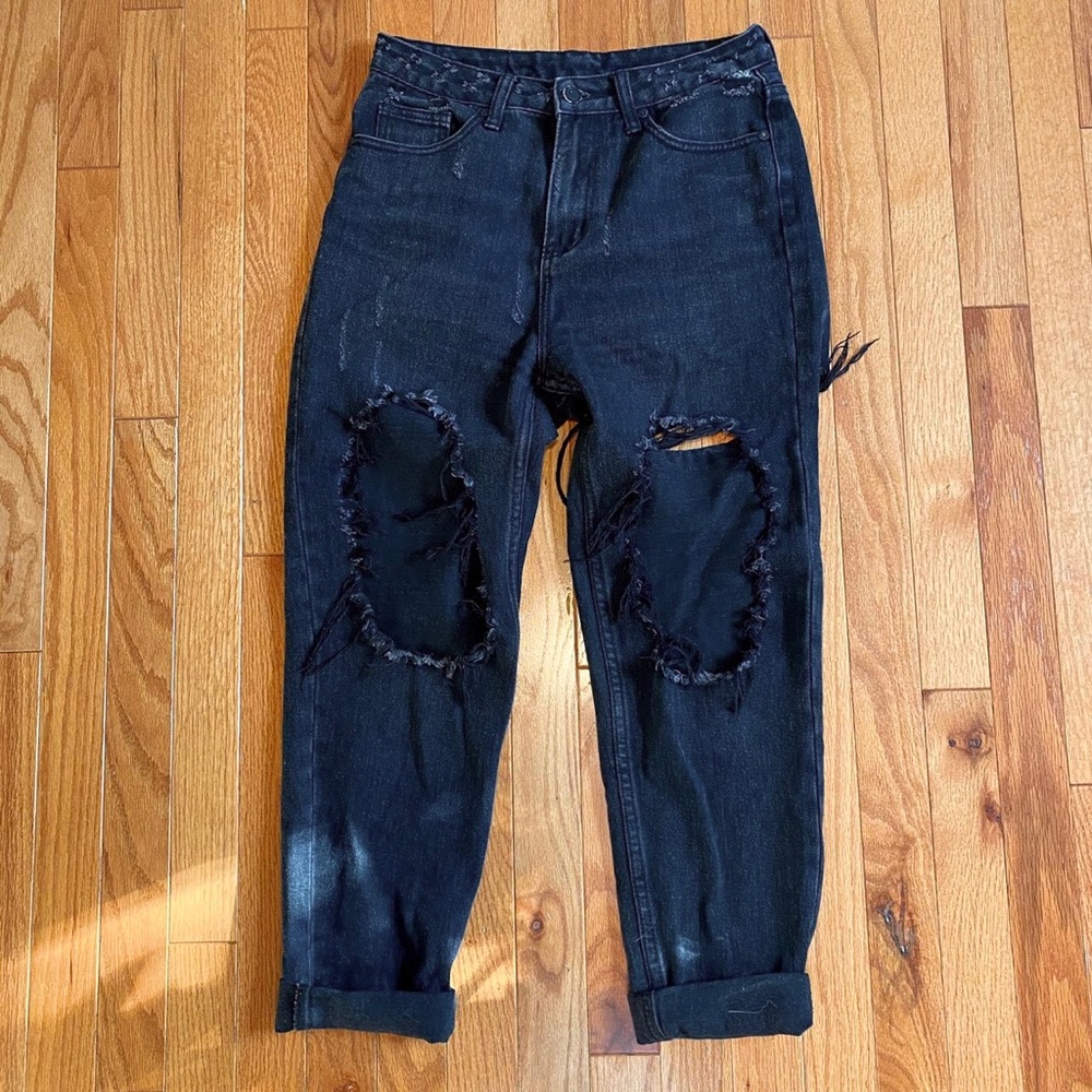 UNIF x UO Twerk Ripped Jeans